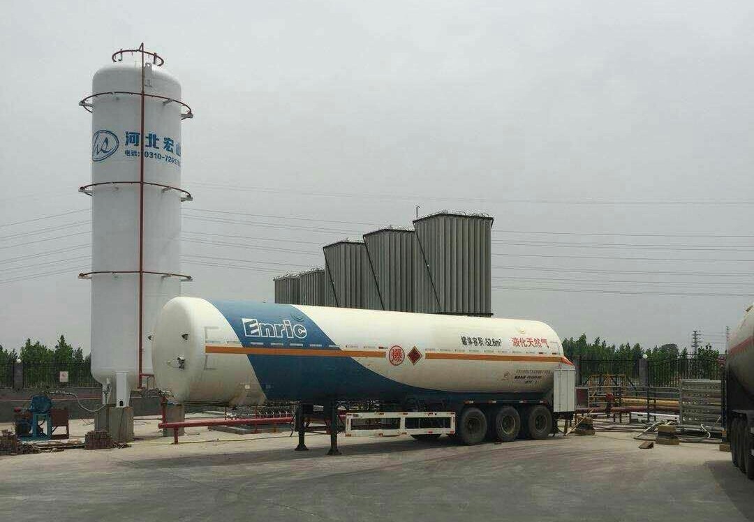 铸峰公司5000立方LNG气化站